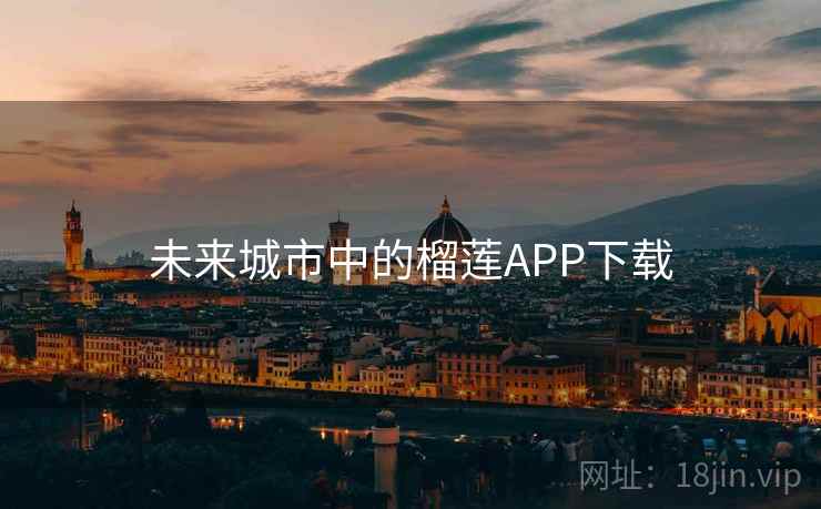 未来城市中的榴莲APP下载